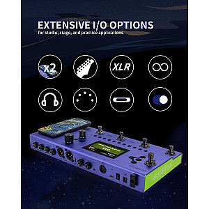 Mooer GE200 Pro Li Amp Modeling & Multi Effects Processor with Built In Rechargeable Battery